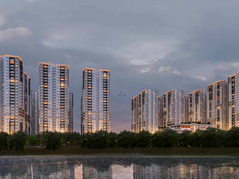 3 BHK + 2T for sale in Aparna zicon