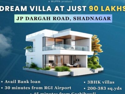Luxurious villa for sale at Shadnagar