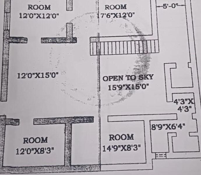 Old house for sale in Musheerabad